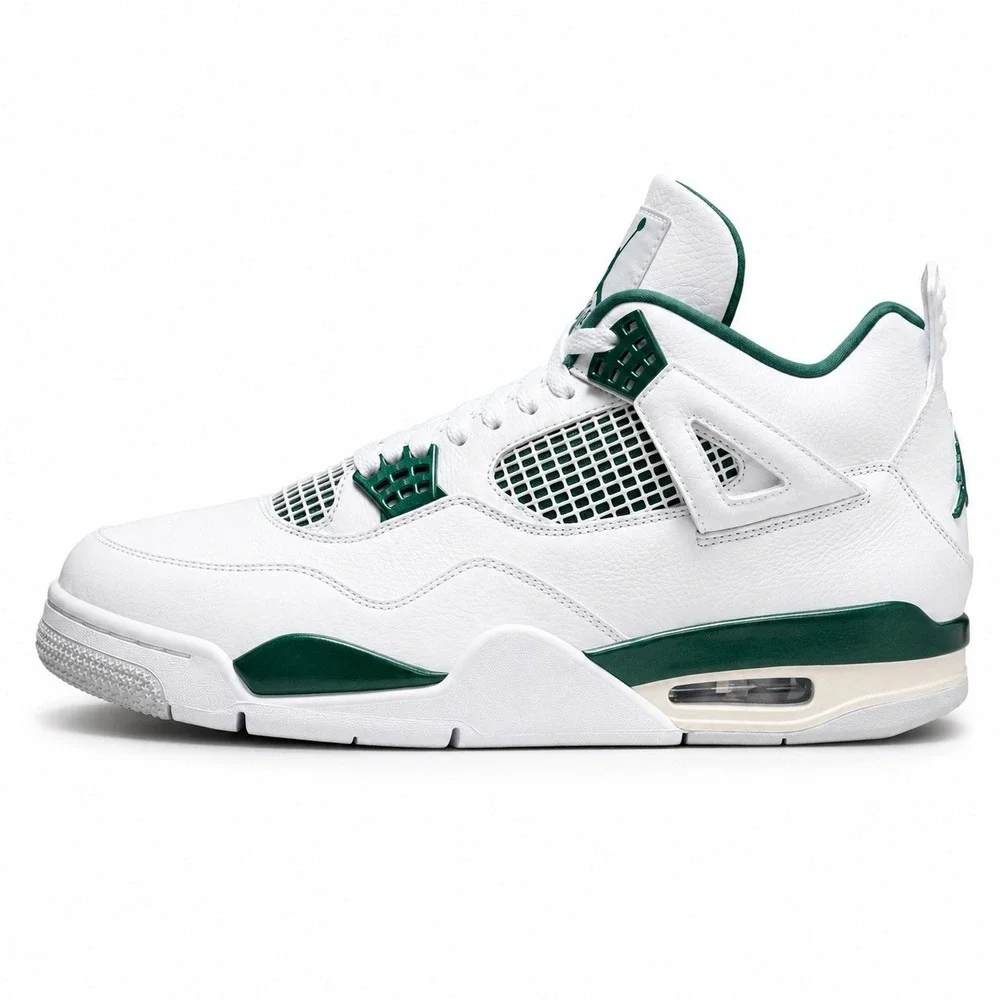 Air Jordan 4 Retro Oxidized Green Mens Size 11.5 Basketball Sneakers FQ8138-103